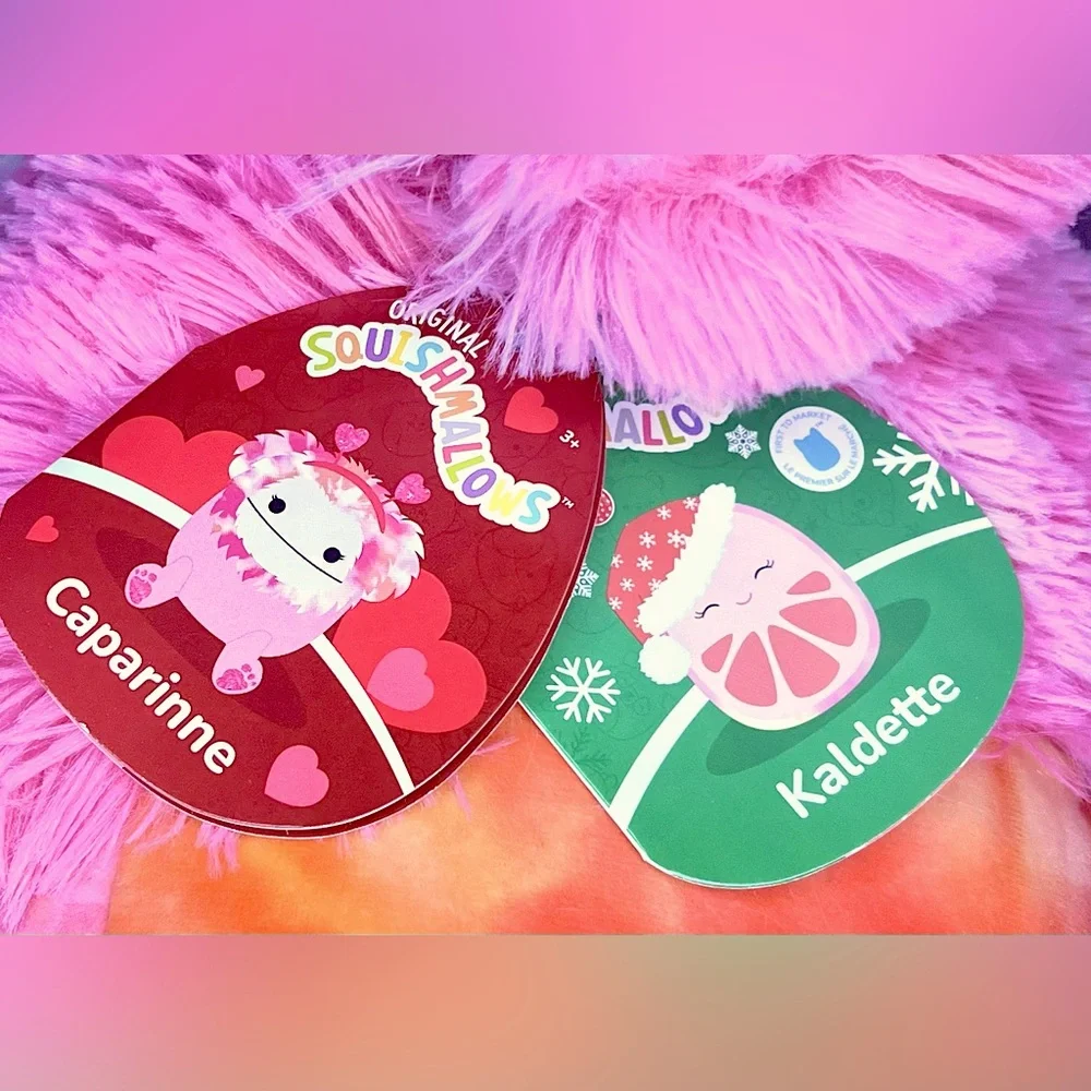 •SOLD• Custom Caparinne x Kaldette the Bigfoot Pink Grapefruit w/Hat 12” NWT - Picture 3 of 3